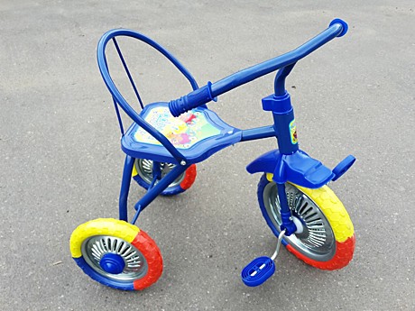 Велосипед  детский 3-х колесный LH 702 БЕЗ ТОЛКАТЕЛЯ