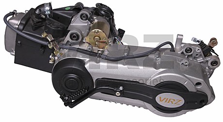 Двигатель в сборе 4Т 157QMJ (GY6) 149,5см3 (13