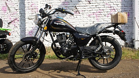 Мотоцикл Regulmoto SK150-8 (ЧЕРНЫЙ/ЗЕЛЕНЫЙ)