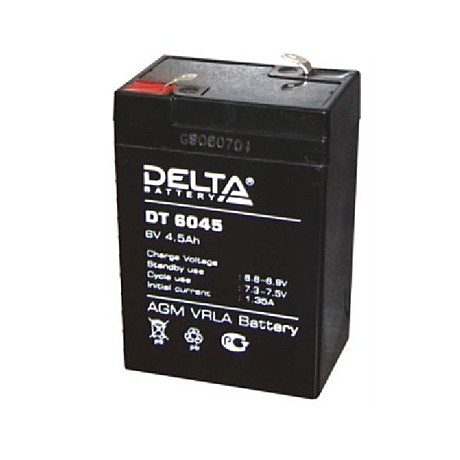 АКБ DT 6045 (6V 4,5Ач) Delta 
