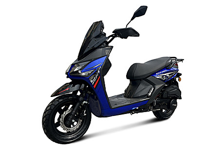 Скутер TMBK RIFLE 50/150 (СИНИЙ/ЧЕРНЫЙ)