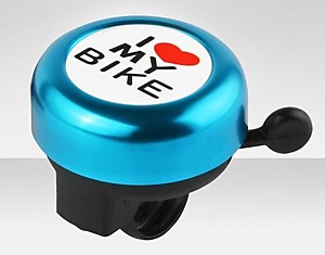 Звонок 3035-13 металл I love my bike