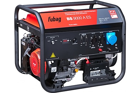 Генератор бенз.FUBAG BS9000 A ES (мощ.8,5/9,0 кВт.,Расход 3,1 л/ч.,вес 106 кг.,бак36л.)