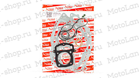Комплект прокладок 4Т 165FMM (CB250D-G) X-TECH