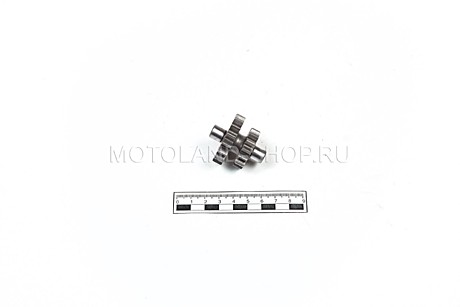 Шестерня электростартера 4Т 22-15 короткая ZS150-250см3
