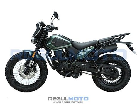Мотоцикл Regulmoto WIZARD EFI (балансировочный вал) ЗЕЛЕНЫЙ