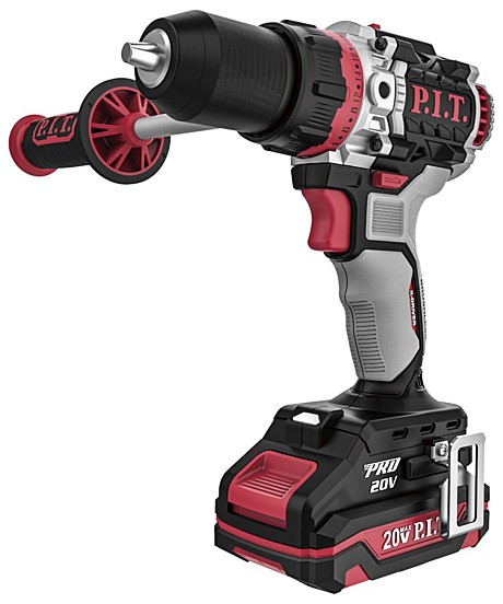 Шуруповерт P.I.T PSB20H-13B/1 X-DRIVER (20 V,Li-Ion,75 Нм.,1 АКБ/2 А/ч) (БЕСЩЕТОЧНЫЙ двигатель)