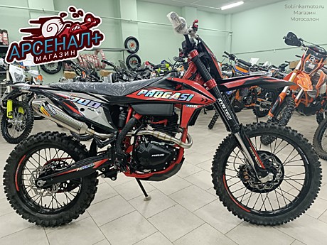 Мотоцикл PROGASI RACE 300 AIR (ZS175FMN, 27 л.с.) КРАСНЫЙ