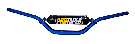 Руль PRO-TAPER алюминевый ВЫСОКИЙ 1-1/8 (28,6 мм) 790 х 170 мм (СИНИЙ)