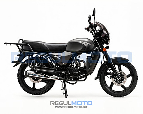 Мопед Regulmoto Alpha (RM-6) PRO (МАТОВЫЙ/ЧЕРНЫЙ) 50/125