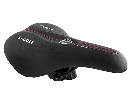 Седло вело SADDLE 3026 245х170 мм черное надпись SKY