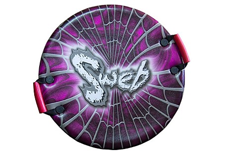 Санки-ледянки POLAR-RACER круглая,толщ. 25 мм. 66 см. (24