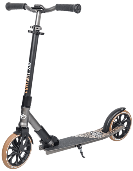 Самокат ТТ COMFORT 210 EVOLUTION (СЕРЫЙ) (200мм.,Макс.нагрузка: 100 кг)