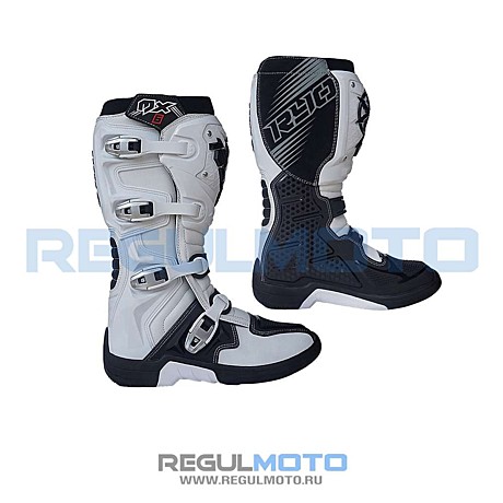 Защита голени RYO Racing MX6 Enduro (ЧЕРНЫЙ/БЕЛЫЙ) 42