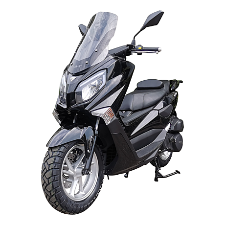 Скутер VMC MAX RS EFI (BY150T-5A (149 см3) (ЧЕРНЫЙ МАТОВЫЙ) ПТС