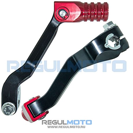 Рычаг переключения передач ZS172FMM Regulmoto NB, PR. CNC (КРАСНЫЙ)