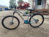Велосипед " Стелс-Мисс-7100 D 27,5" 18" (ХРОМ)