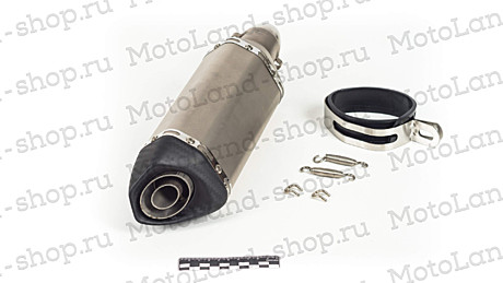 Глушитель 4T AKRAPOVIC #6 шестигранный титан