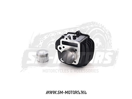Поршневая 4Т D52.4 KAYO 120сс. SM-PARTS (алюминевая) d-13