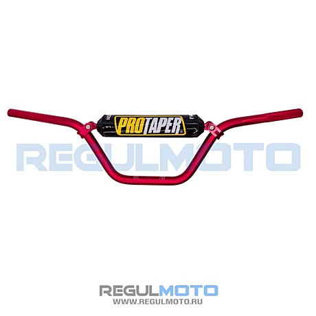 Руль IGP ProTaper EVO PitBike алюминевый высокий 7/8 (22мм) (740 x 190мм) (КРАСНЫЙ)
