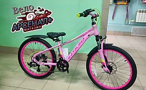Велосипед ТТ 22" KATALINA 12" (РОЗОВЫЙ)