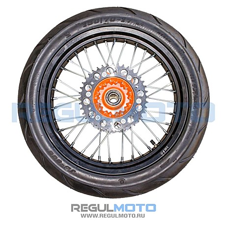 Колеса МОТАРД Regulmoto Crosstrec, Legend, Holeshot (диски алюминий с шиной 110/70-17, 130/70)