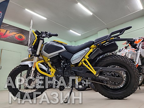 Мотоцикл Regulmoto WIZARD EFI (балансировочный вал) СЕРЫЙ/ЖЕЛТЫЙ