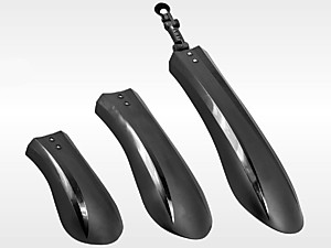 Щиток FAT BIKE 24-26" чёрные широкие (XGNB-062-3)