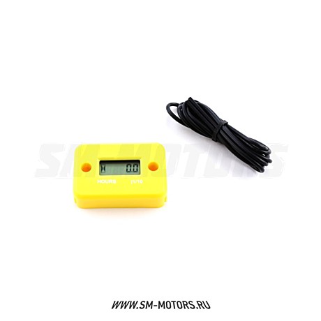 Счетчик моточасов (без тахометра) SM-PARTS SMP-006 желтый