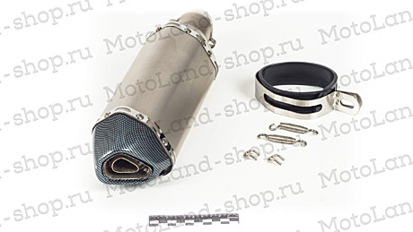 Глушитель 4T AKRAPOVIC #5 (L=370) шестигранный титан