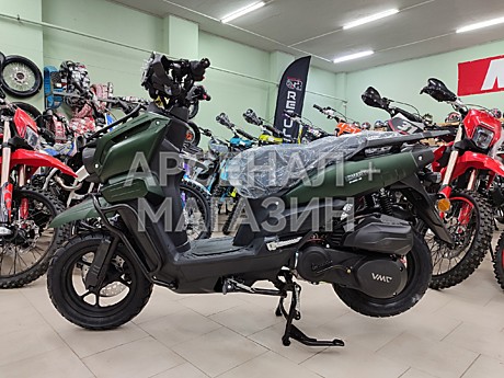 Скутер VENTO SMART III 50/170cc. (ЗЕЛЕНЫЙ/МАТОВЫЙ) СЕРИЯ T1700