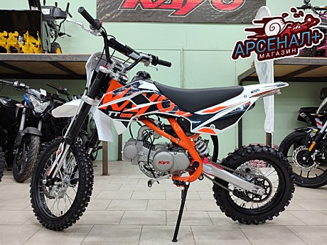 Питбайк KAYO BASIC K125 17/14 KRZ (механ. сцепл., кикстартер, 2024 г.)