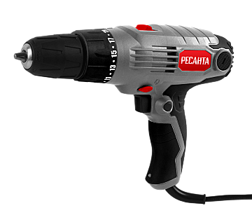 Дрель-шуруповерт Ресанта СШ-550-2 (550Вт. 2  скорости)