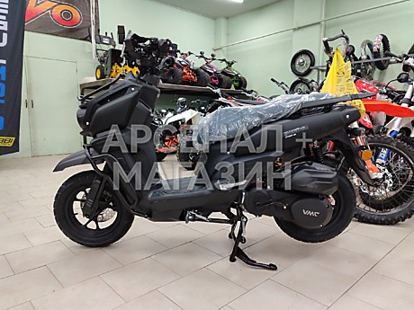 Скутер VENTO SMART III 50/170cc. (ЧЕРНЫЙ/МАТОВЫЙ) СЕРИЯ T1700