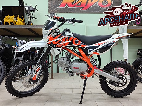 Питбайк KAYO BASIC TT140 17/14 KRZ (механ. сцепл., кикстартер 2022 г.)