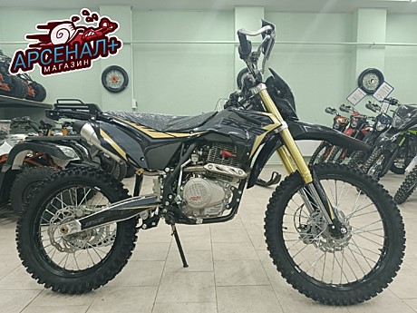 Мотоцикл BSE Z3 (130) (21/18, 21 л/с)  GOLD BLACK