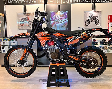 Мотоцикл Regulmoto ZR 300 PR (4 VALVES) 5 Gear (ЧЕРНЫЙ/ОРАНЖЕВЫЙ) 27 л/с