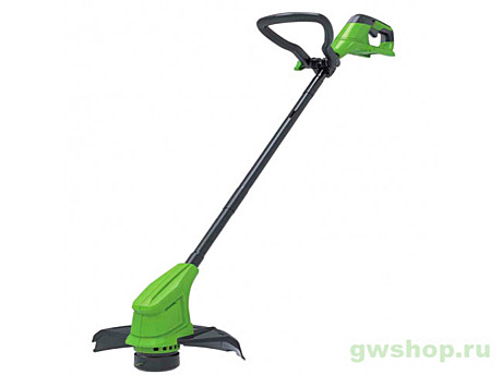 Триммер аккумуляторный GREENWORKS G-24 24V (G24LT25K2) ( В комплекте с АКБ 2 ач. и зу. ) 