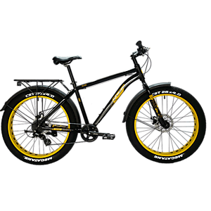 Велосипед ТТ FLEX 26 19" FAT BIKE (ЖЕЛТЫЙ)