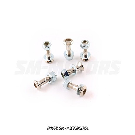 Болты задней звезды с гайками (компл. 6 шт) SM-PARTS M8 x 32mm