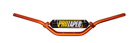 Руль PRO-TAPER алюминевый ВЫСОКИЙ 1-1/8 (28,6 мм) 790 х 170 мм (ОРАНЖЕВЫЙ)