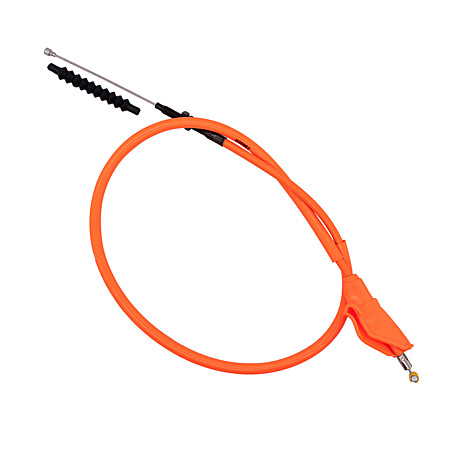 Трос сцепления NIBBI (Cross CB ) возд.охлаждение (L990 мм, общая длина 1120 мм) ОРАНЖЕВЫЙ