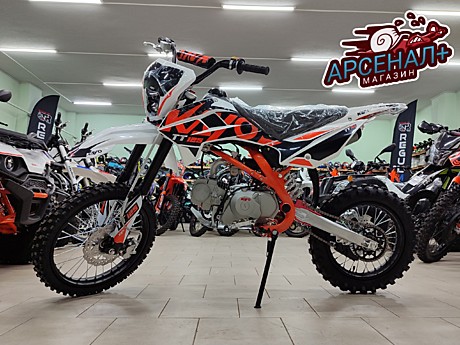 Питбайк KAYO BASIC K125EA 17/14 KRZ (п/автомат, эл. стартер 2024 г.)