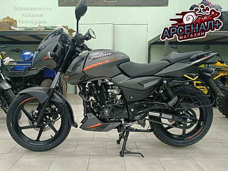 Мотоцикл BAJAJ Pulsar NS 180 (ЧЕРНО-ОРАНЖЕВЫЙ)