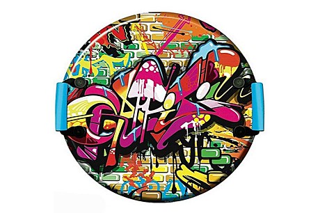 Санки-ледянки POLAR-RACER круглая,толщ. 25 мм. 66 см. (24