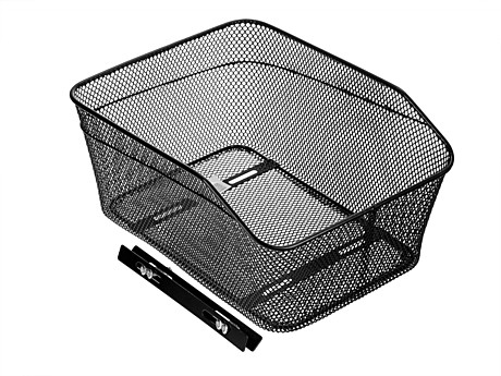 Корзина вело на багажник 38х31х18см PS-BSK-1816 (черная)