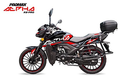 Мопед PROMAX ALPHA RS-PRO 150 (49)  (Бордово-Черный)