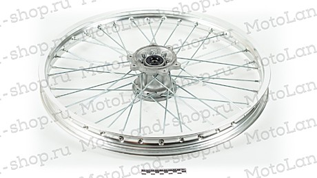 Диск колесный R21-1.6 передний алюминий (1,60-R21 d=20mm) KAYO с 2014г. 115x101x6