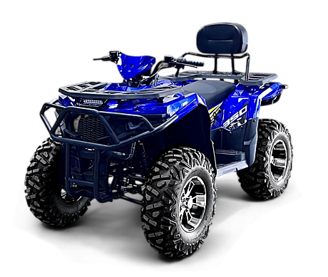 Квадрицикл BIZON ZX350 (КАРДАН) (23 л.с) СИНИЙ
